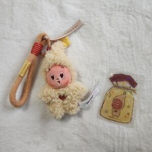 POP MART Twinkle Savor The Moment Baked Mini Coconut Crisp Plush Pendent 🥥